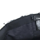 CHANEL COCO Mark Cap Tweed M White CC Auth 196483SAM-14