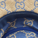 GUCCI GG Canvas Hat Raffia M Beige Auth 196484V-14