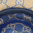 GUCCI GG Canvas Hat Raffia M Beige Auth 196484V-15