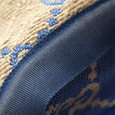 GUCCI GG Canvas Hat Raffia M Beige Auth 196484V-11