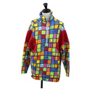 GUCCI Half Zip Trainer Cotton Multicolor Auth 196485M-1