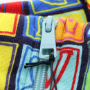 GUCCI Half Zip Trainer Cotton Multicolor Auth 196485M-11