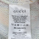 GUCCI Half Zip Trainer Cotton Multicolor Auth 196485M-15