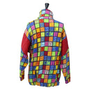 GUCCI Half Zip Trainer Cotton Multicolor Auth 196485M-2