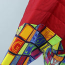 GUCCI Half Zip Trainer Cotton Multicolor Auth 196485M-7