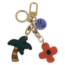 LOUIS VUITTON Porte Cles Eye All Key Holder metal Gold GA0131 LV Auth 196487V-1