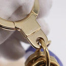 LOUIS VUITTON Porte Cles Eye All Key Holder metal Gold GA0131 LV Auth 196487V-11