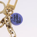 LOUIS VUITTON Porte Cles Eye All Key Holder metal Gold GA0131 LV Auth 196487V-4