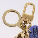 LOUIS VUITTON Porte Cles Eye All Key Holder metal Gold GA0131 LV Auth 196487V-6