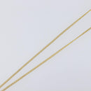 CHANEL COCO Mark Necklace Metal Clear Multicolor CC Auth 196490-5