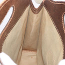 GUCCI GG Canvas Hand Bag Beige Auth 196557-17