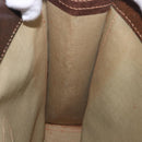 GUCCI GG Canvas Hand Bag Beige Auth 196557-12