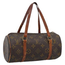 LOUIS VUITTON Monogram Papillon 19 Hand Bag M51389 LV Auth 196562-1
