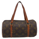 LOUIS VUITTON Monogram Papillon 19 Hand Bag M51389 LV Auth 196562-13