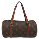 LOUIS VUITTON Monogram Papillon 19 Hand Bag M51389 LV Auth 196562-2