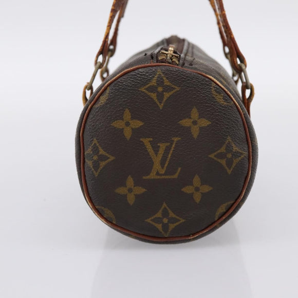 LOUIS VUITTON Monogram Papillon 19 Hand Bag M51389 LV Auth 196562