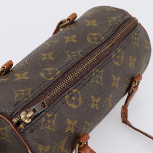 LOUIS VUITTON Monogram Papillon 19 Hand Bag M51389 LV Auth 196562