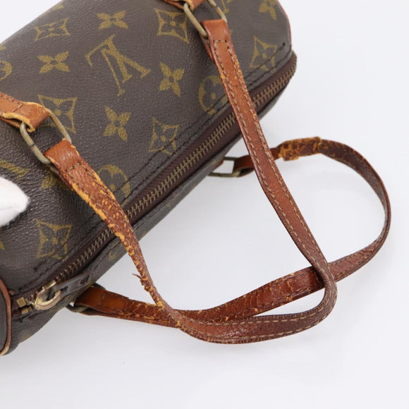 LOUIS VUITTON Monogram Papillon 19 Hand Bag M51389 LV Auth 196562