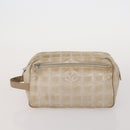 HERMES Valentino Chanel New Travel Line Bag Nylon Canvas 5 Set Black Auth 196569-19