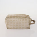 HERMES Valentino Chanel New Travel Line Bag Nylon Canvas 5 Set Black Auth 196569-20