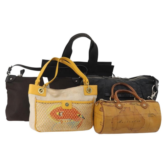 PRIMA CLASSE Berluti Porter Hunting World Bally Bag PVC 5 Set Auth 196570
