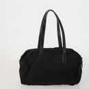 PRADA Hand Bag Nylon Leather 3 Set Black Auth 196571-10