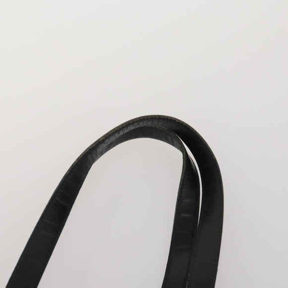 PRADA Hand Bag Nylon Leather 3 Set Black Auth 196571