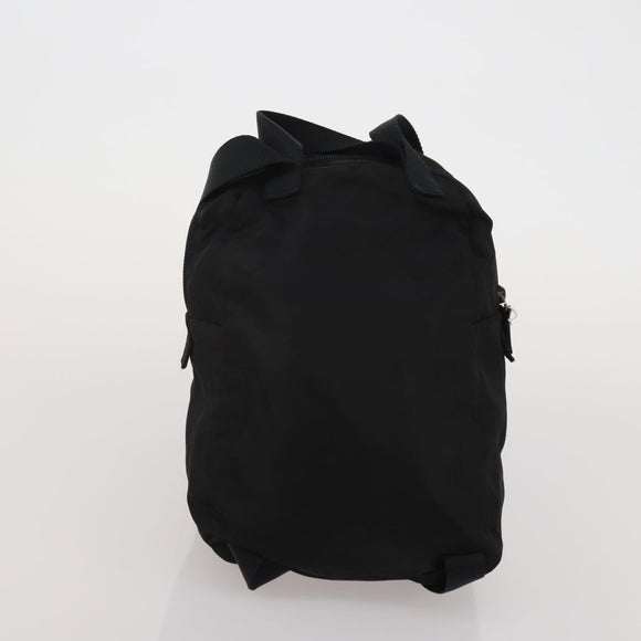 PRADA Hand Bag Nylon Leather 3 Set Black Auth 196571