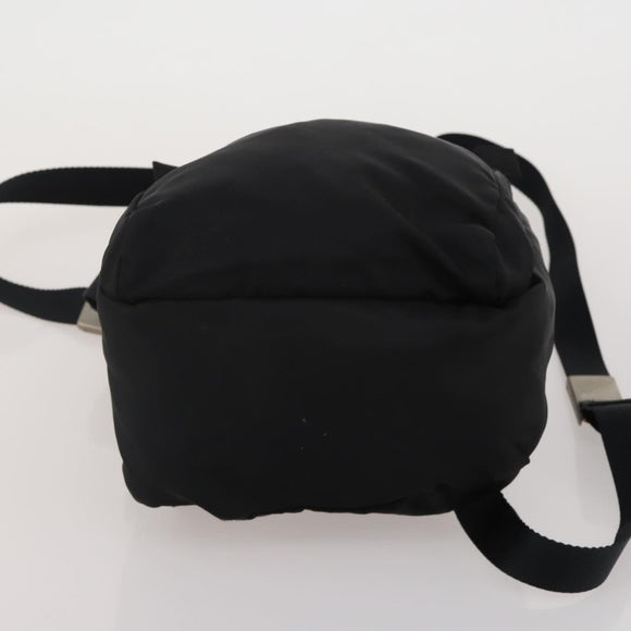 PRADA Hand Bag Nylon Leather 3 Set Black Auth 196571