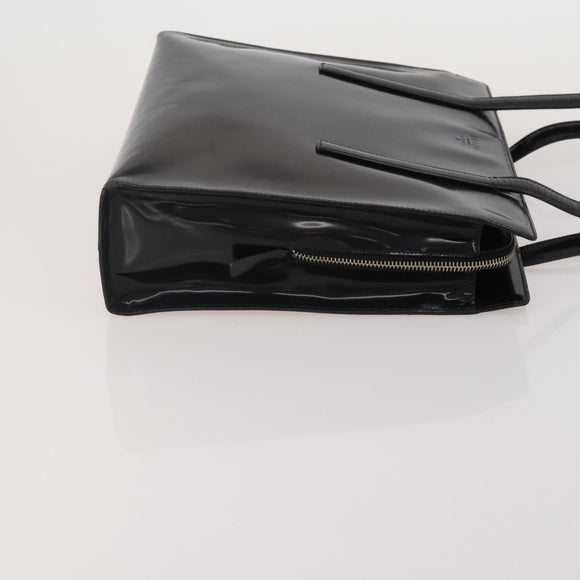 PRADA Hand Bag Nylon Leather 3 Set Black Auth 196571