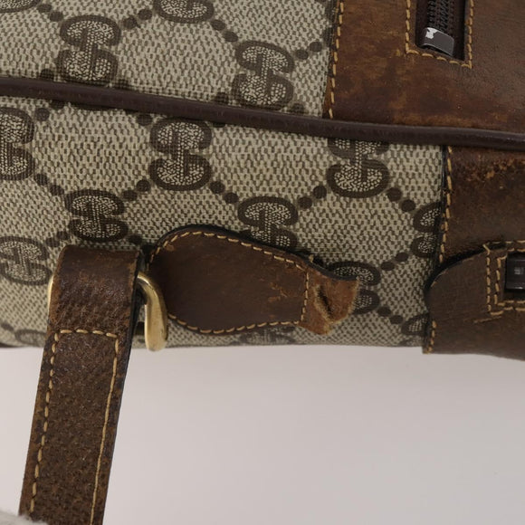 GUCCI GG Supreme GG Canvas GG Crystal Web Sherry Line Bag 4 Set Auth 196572