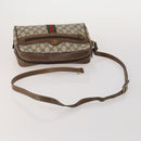 GUCCI GG Supreme GG Canvas GG Crystal Web Sherry Line Bag 4 Set Auth 196572-12
