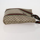 GUCCI GG Supreme GG Canvas GG Crystal Web Sherry Line Bag 4 Set Auth 196572-4