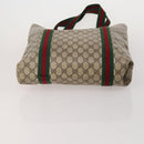 GUCCI GG Supreme GG Canvas GG Crystal Web Sherry Line Bag 4 Set Auth 196572-6