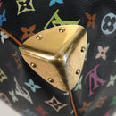 LOUIS VUITTON Monogram Multicolor Keepall 45 Bag Black M92640 Auth 196577SAV-18