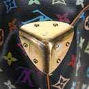 LOUIS VUITTON Monogram Multicolor Keepall 45 Bag Black M92640 Auth 196577SAV-19