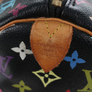 LOUIS VUITTON Monogram Multicolor Keepall 45 Bag Black M92640 Auth 196577SAV-20