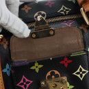 LOUIS VUITTON Monogram Multicolor Keepall 45 Bag Black M92640 Auth 196577SAV-26