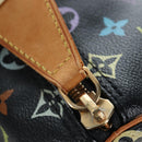 LOUIS VUITTON Monogram Multicolor Keepall 45 Bag Black M92640 Auth 196577SAV-30