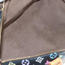 LOUIS VUITTON Monogram Multicolor Keepall 45 Bag Black M92640 Auth 196577SAV-10