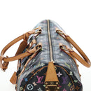 LOUIS VUITTON Monogram Multicolor Keepall 45 Bag Black M92640 Auth 196577SAV-14