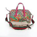 GUCCI GG Supreme Children's Hand Bag PVC 2way Beige Silver 525518 Auth 196579SAM-26