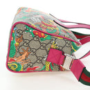 GUCCI GG Supreme Children's Hand Bag PVC 2way Beige Silver 525518 Auth 196579SAM-5