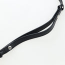 LOUIS VUITTON Monogram Emboss Kussan BB Shoulder Bag Black M22429 Auth 196585V-10