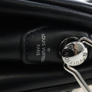 LOUIS VUITTON Monogram Emboss Kussan BB Shoulder Bag Black M22429 Auth 196585V-20