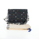 LOUIS VUITTON Monogram Emboss Kussan BB Shoulder Bag Black M22429 Auth 196585V-12