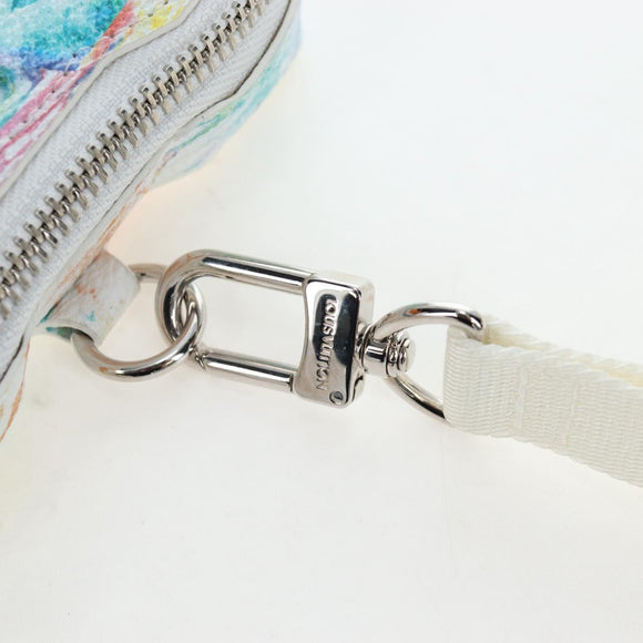LOUIS VUITTON Monogram Pastel Colors LV Block Multicolor M57277 Auth 196587SAM