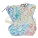 LOUIS VUITTON Monogram Pastel Colors LV Block Multicolor M57277 Auth 196587SAM-2