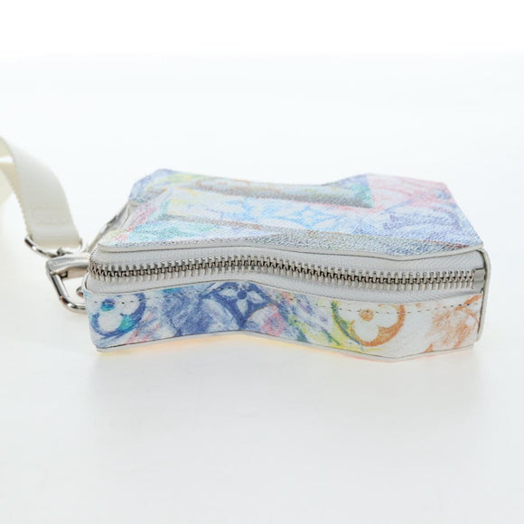 LOUIS VUITTON Monogram Pastel Colors LV Block Multicolor M57277 Auth 196587SAM