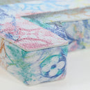 LOUIS VUITTON Monogram Pastel Colors LV Block Multicolor M57277 Auth 196587SAM-14